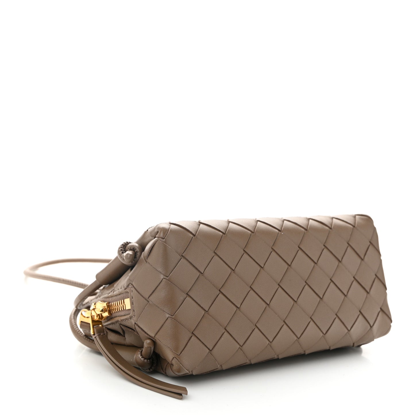 Nappa Intrecciato Concert Pouch Pinecone