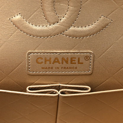 Chanel Lambskin Quilted Medium Rue Cambon Charms Double Flap Black 6 of 11