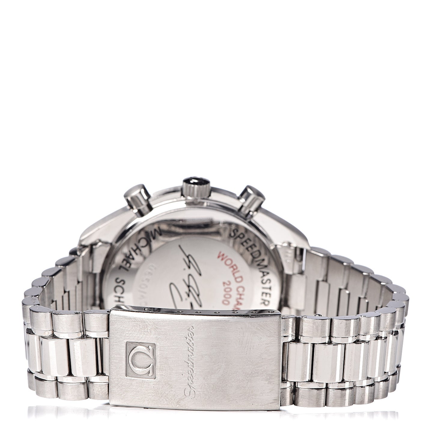 Stainless Steel 40mm Speedmaster Racing Michael Schumacher Automatic Watch 3517.30