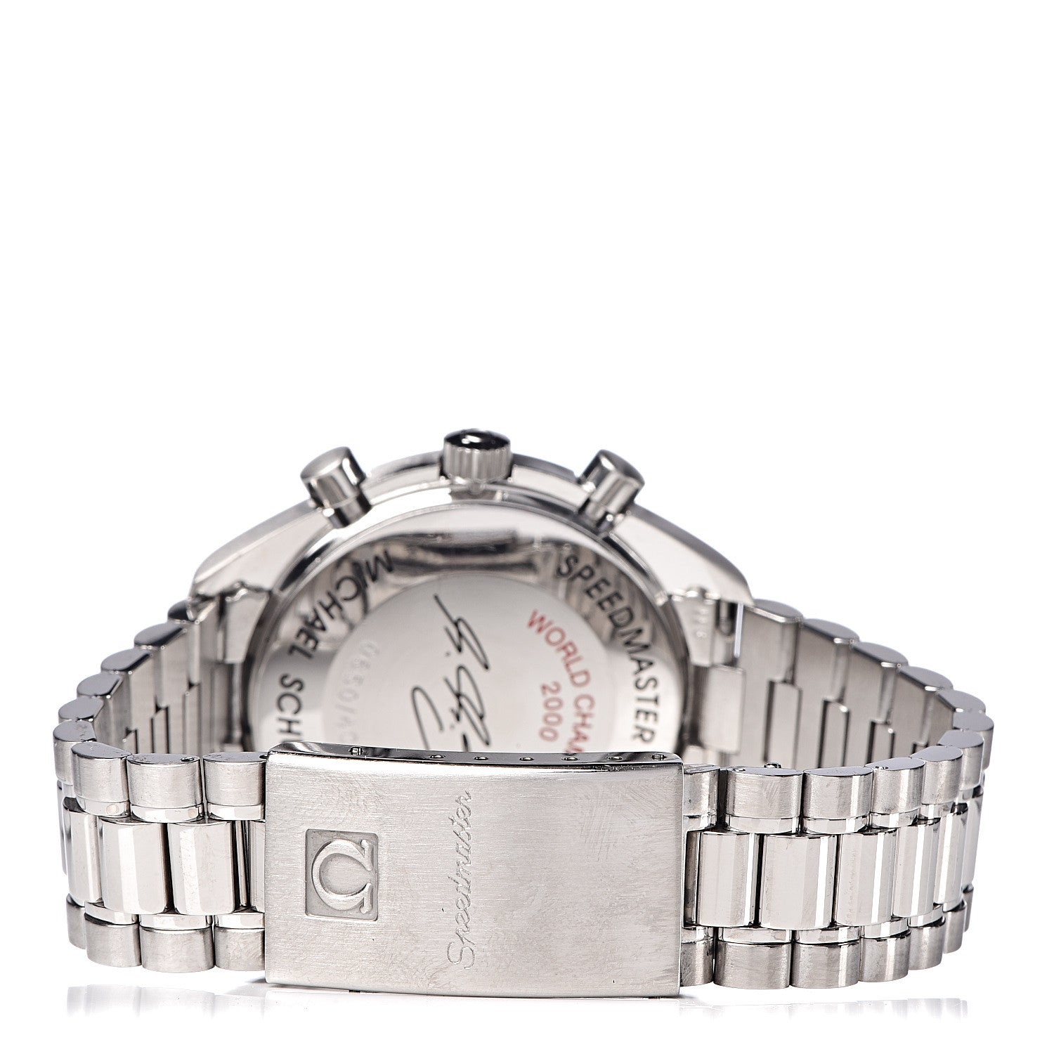 Omega Stainless Steel 40mm Speedmaster Racing Michael Schumacher Automatic Watch 3517.30 5 of 7