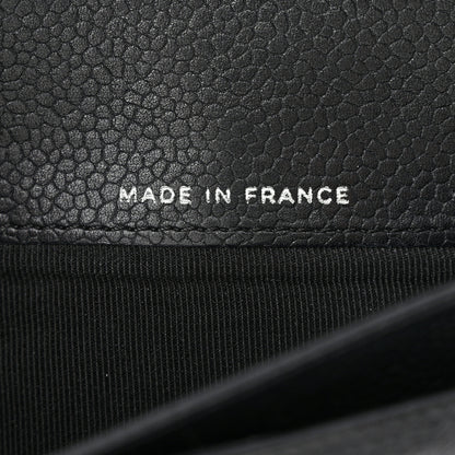 Chanel Caviar Quilted Large Flap Wallet Black 7 of 20