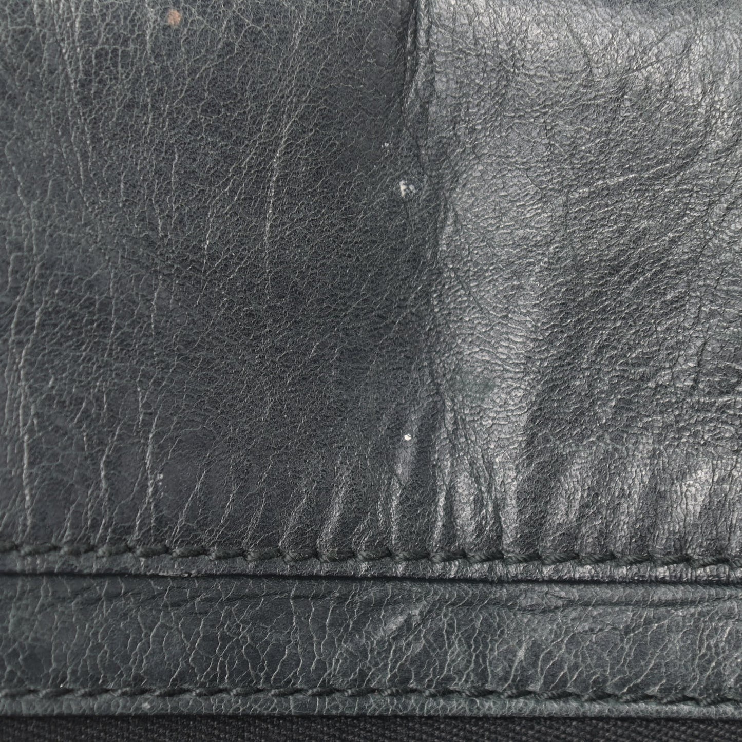 Agneau Giant 21 Silver Hardware Mid Day Black