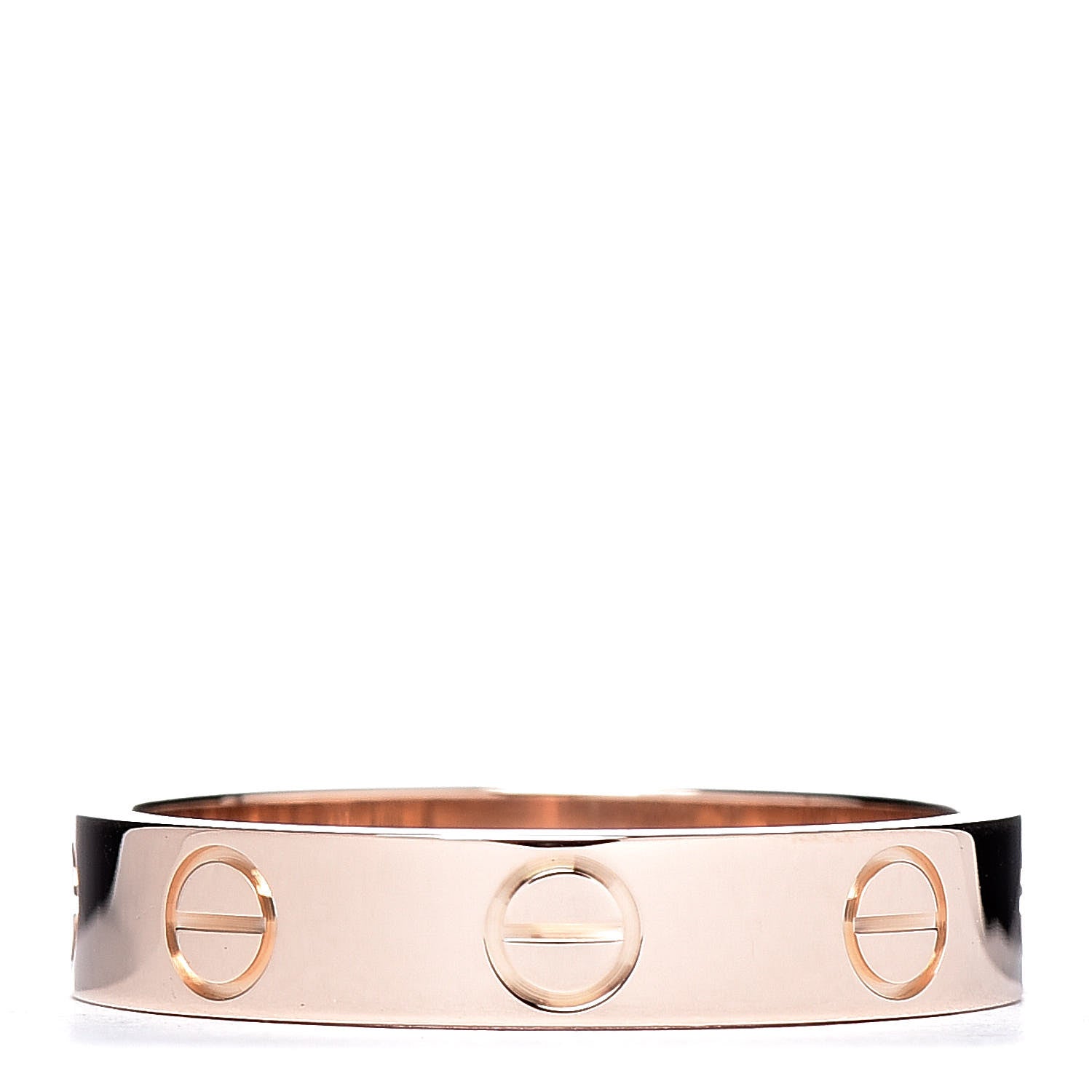 Cartier 18K Pink Gold 3.5mm LOVE Wedding Band Ring 50 5.25 1 of 5