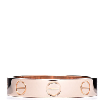 Cartier 18K Pink Gold 3.5mm LOVE Wedding Band Ring 50 5.25 1 of 5