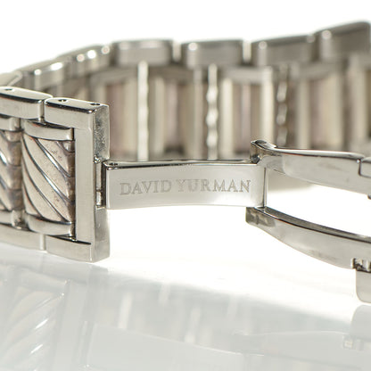 David Yurman Stainless Steel Diamond 32mm Thoroughbred Quartz Watch 4 of 8