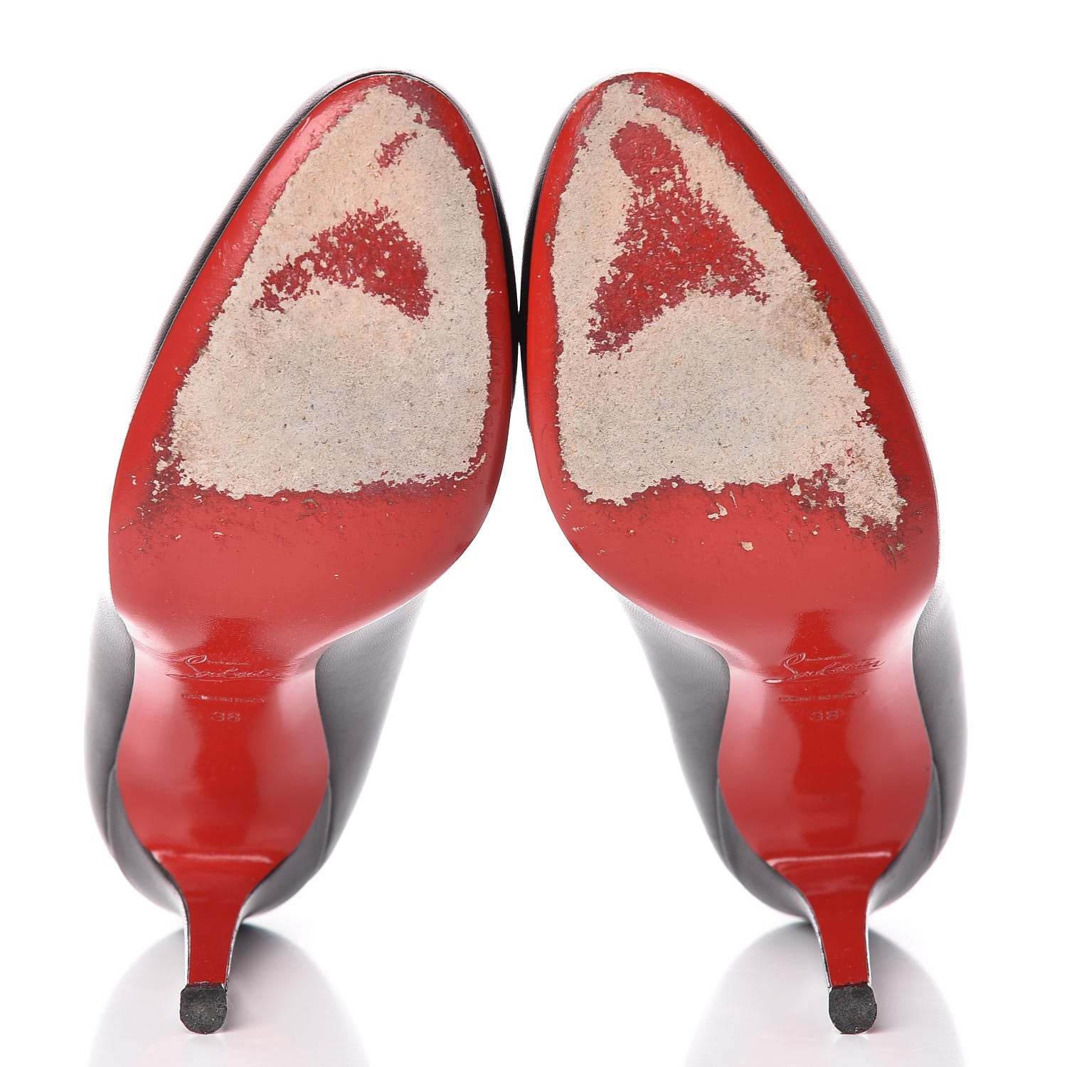 Christian Louboutin Kid Simple 100 Pumps 38 Black 7 of 13