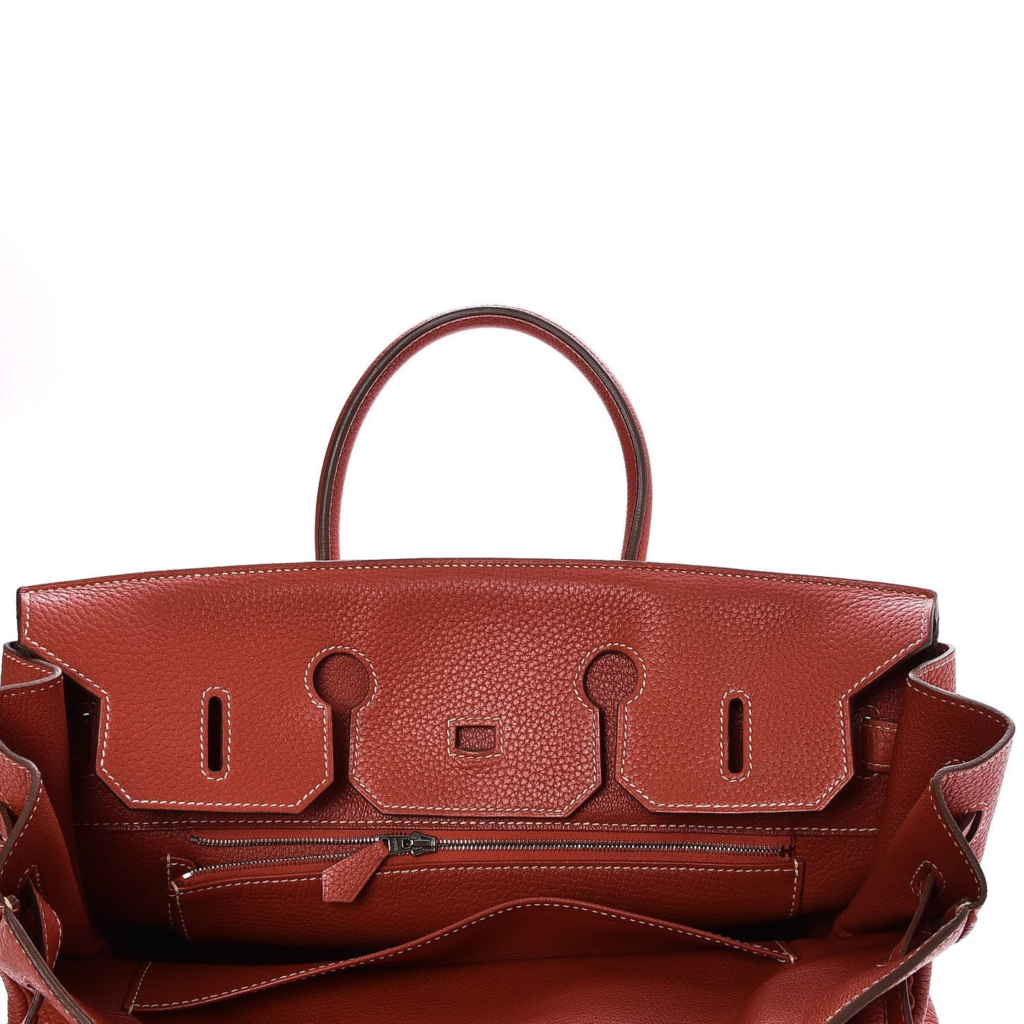Taurillon Clemence Birkin 35 Sanguine