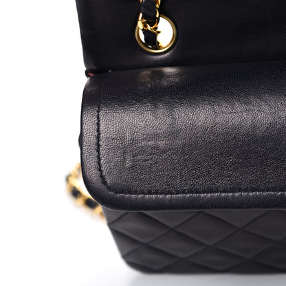 Chanel Lambskin Quilted Small Double Flap Navy 11 of 16