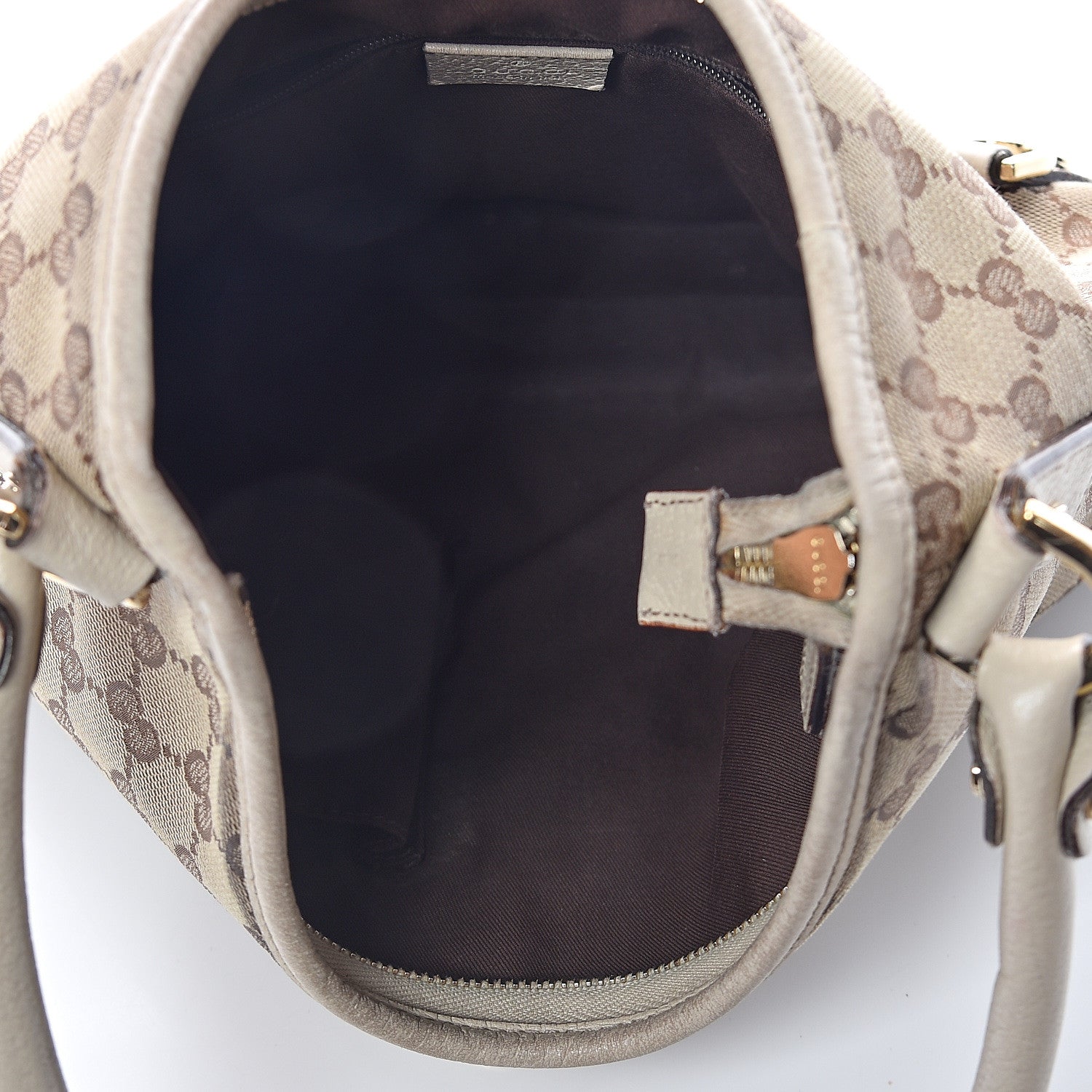 Gucci Monogram Medium Abbey D Ring Hobo Off White 4 of 7