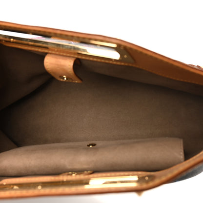 Louis Vuitton Monogram Multicolor Judy MM Black 5 of 9