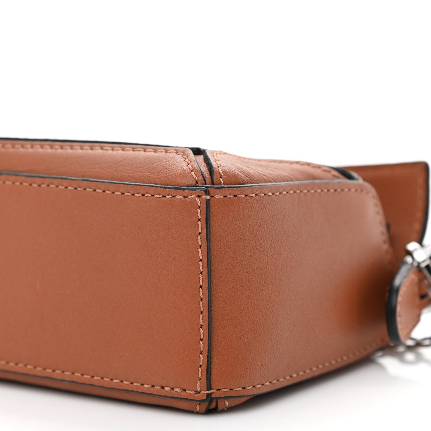 Calfskin Nano Puzzle Bag Tan