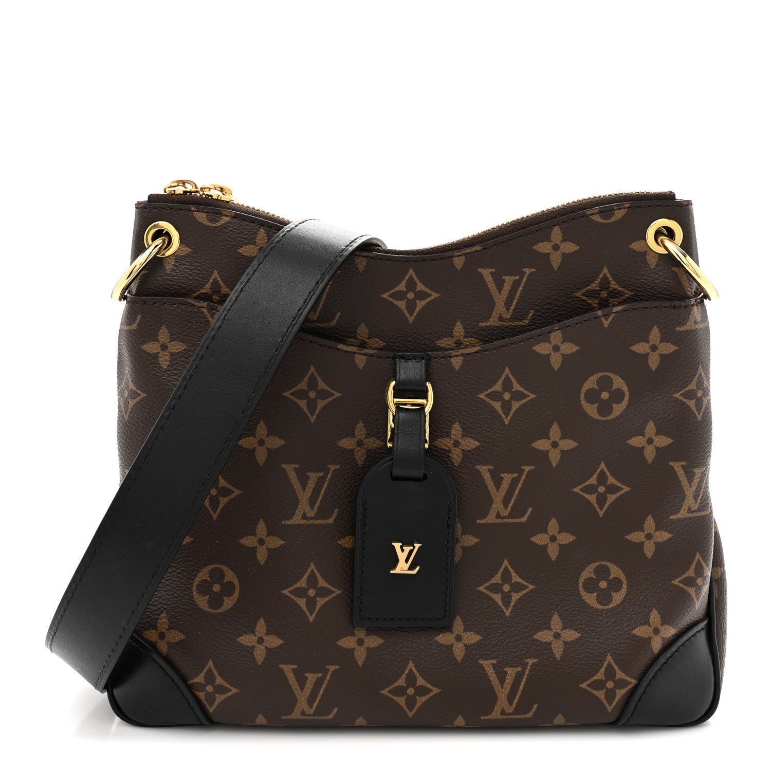Louis Vuitton Monogram Odeon PM Black 1 of 9