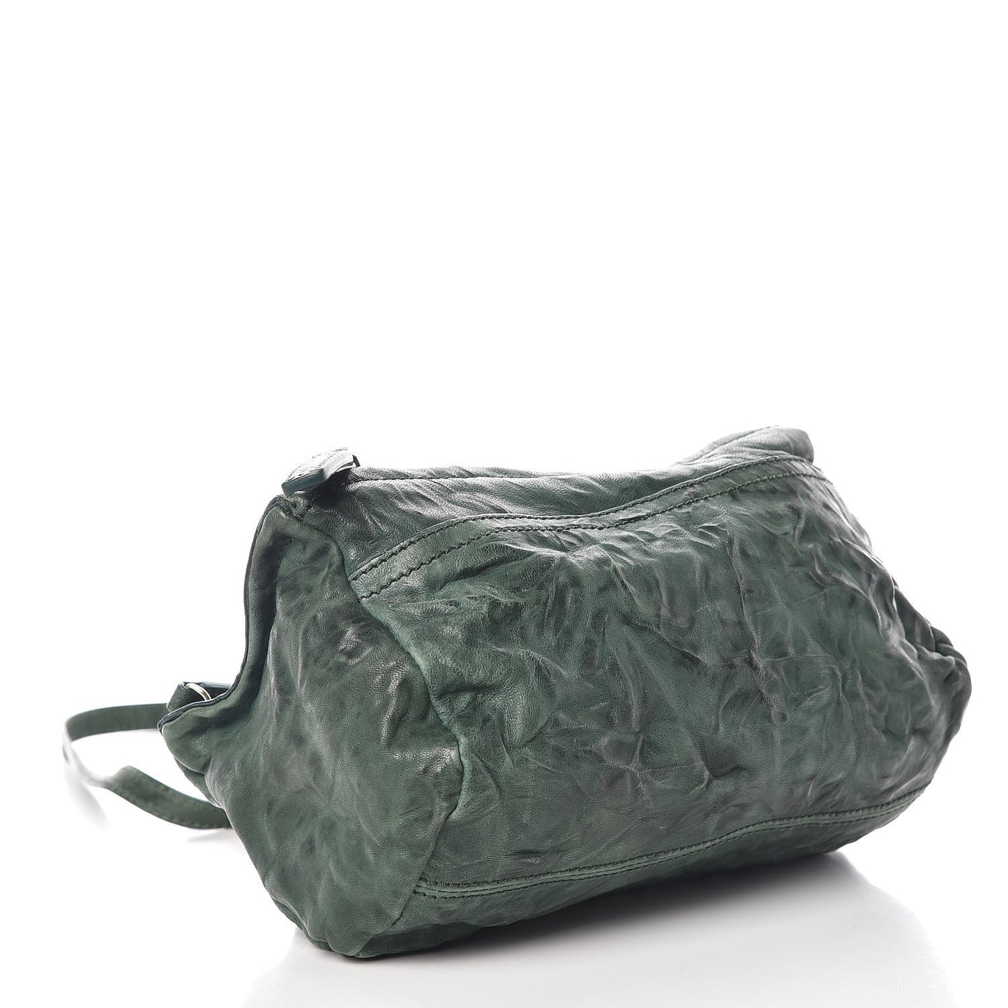 Tumbled Sheepskin Mini Pandora Emerald
