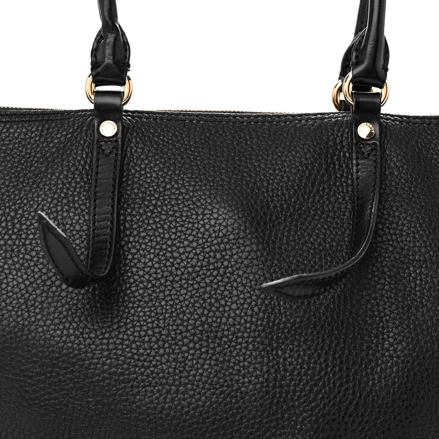 Burberry London Grainy Calfskin Small Salisbury Tote Black 11 of 16