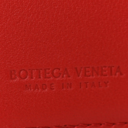 Bottega Veneta Nappa Intrecciato French Flap Wallet Red 6 of 8