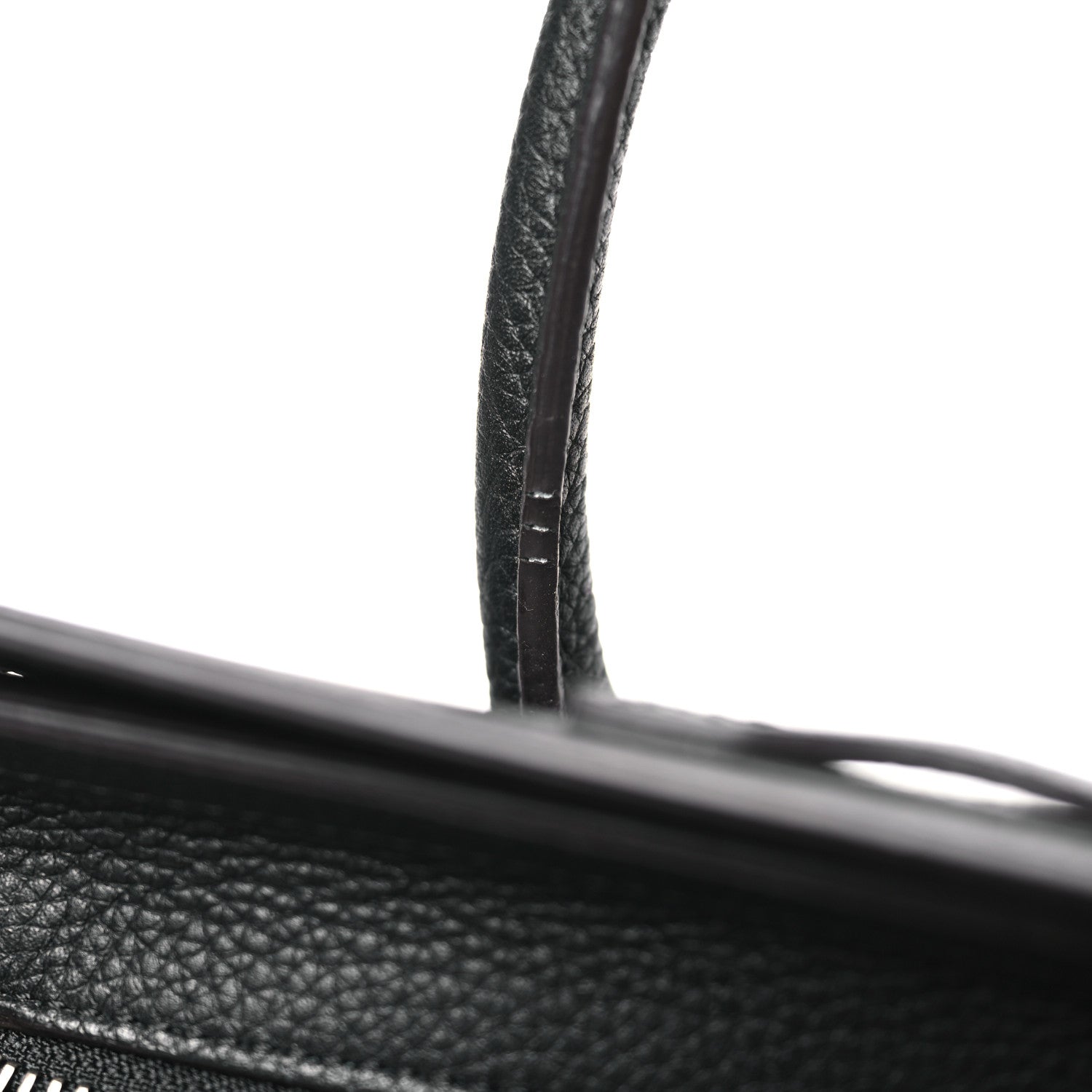 Celine Drummed Calfskin Nano Luggage Black 11 of 11
