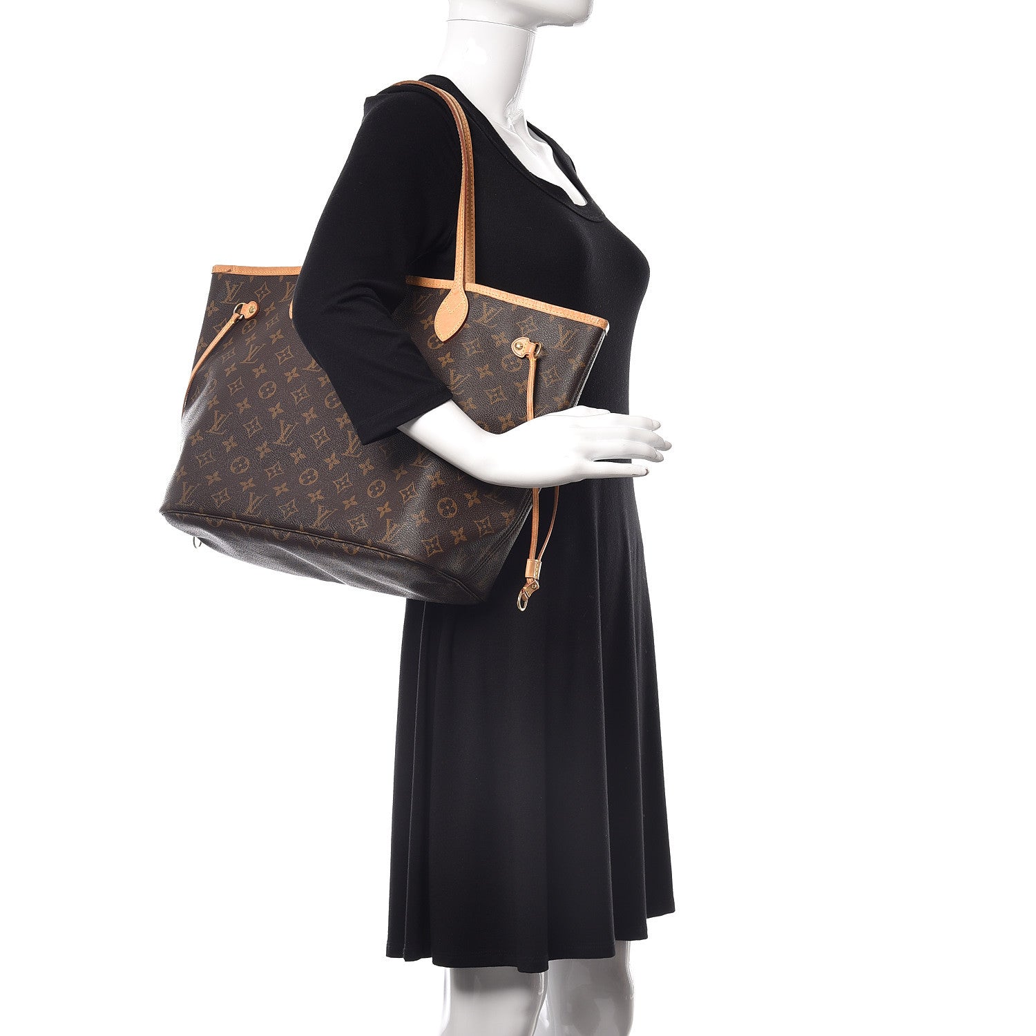 Louis Vuitton Monogram Neverfull MM 2 of 16