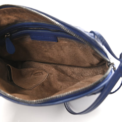 Bottega Veneta Nappa Intrecciato Nodini Crossbody Messenger Blue 6 of 13