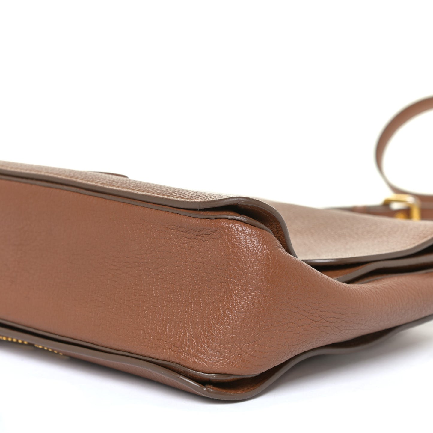 Vitello Phenix Madras Shoulder Bag Cuoio