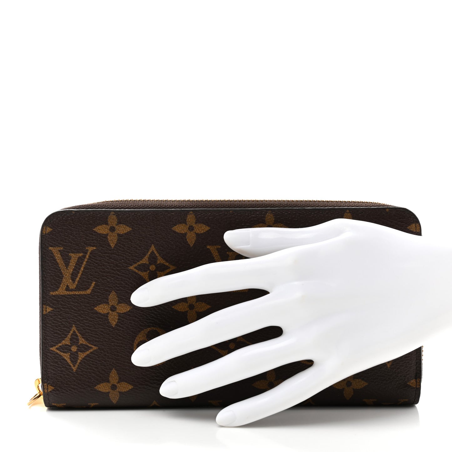 Monogram Zippy Wallet Coquelicot