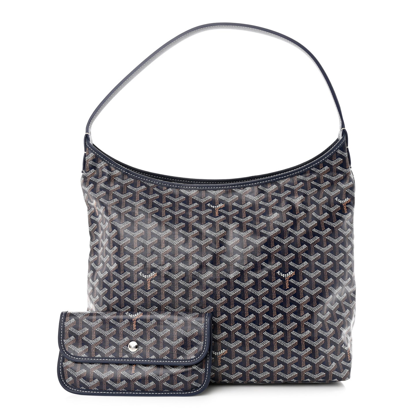 Goyardine Boheme Hobo Navy Blue