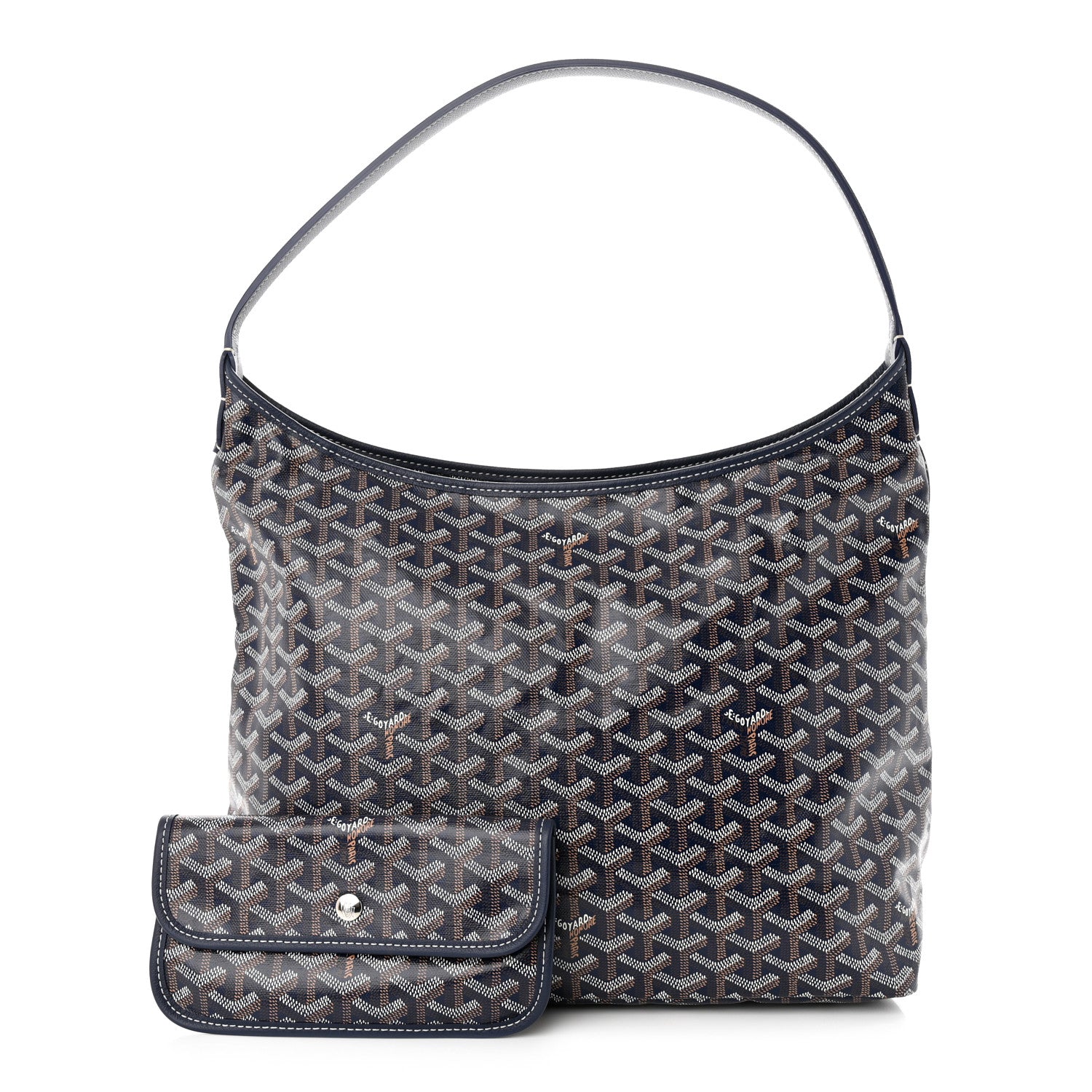 Goyard Goyardine Boheme Hobo Navy Blue 1 of 10
