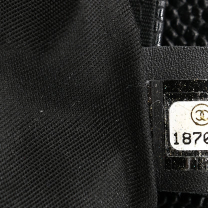 Chanel Caviar Half Moon Wallet On Chain WOC Black 14 of 22
