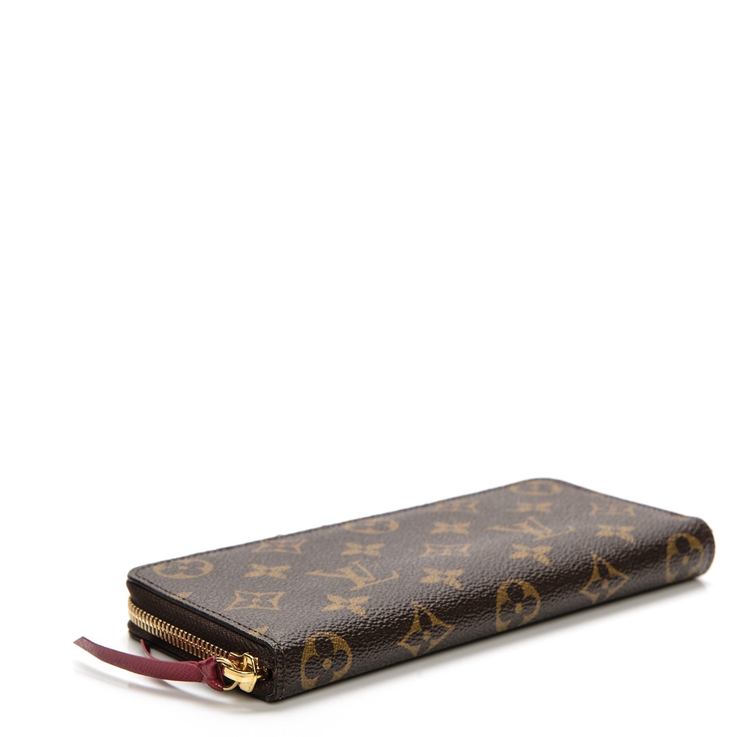 Monogram Clemence Wallet Fuchsia