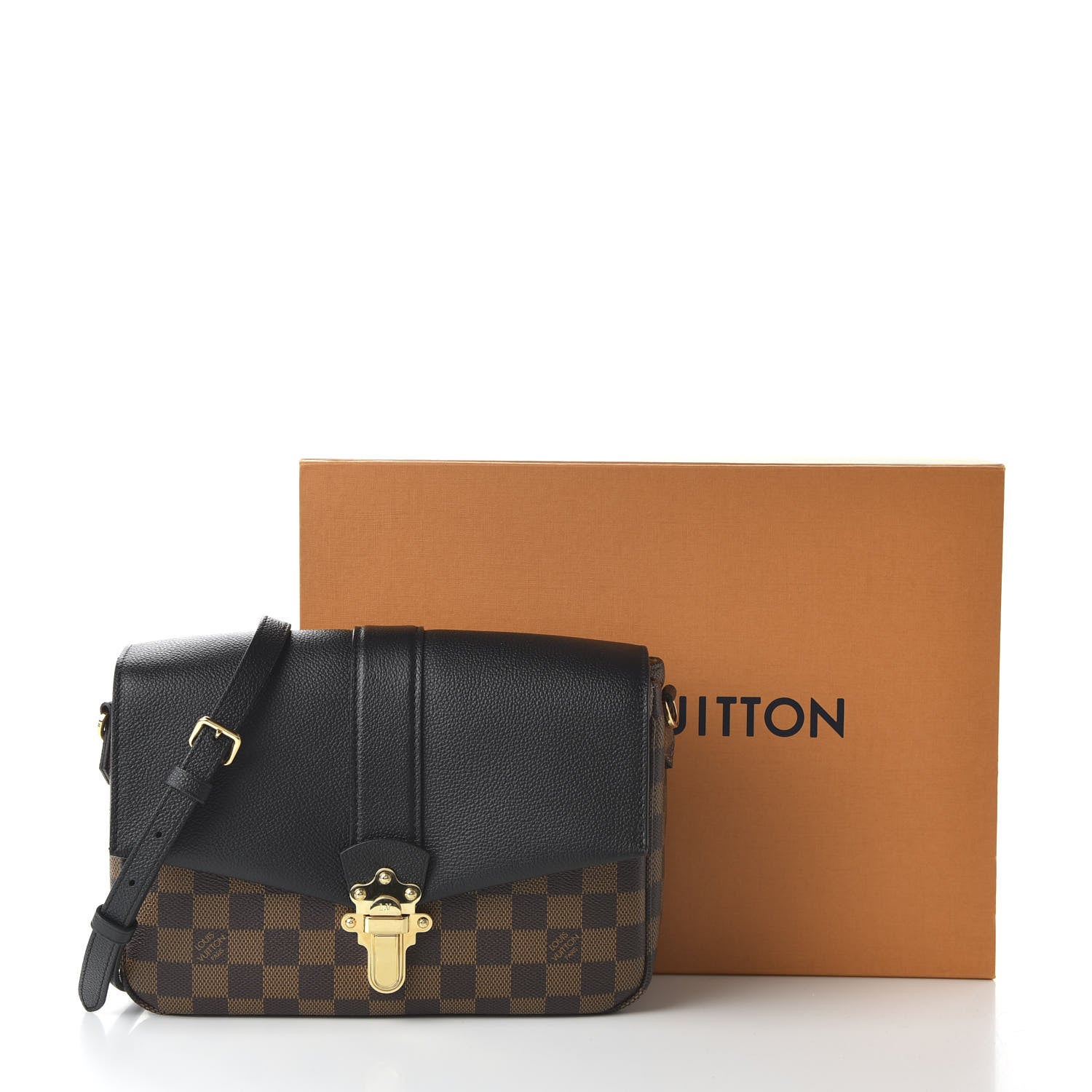 Louis Vuitton Damier Ebene Clapton Black 10 of 10