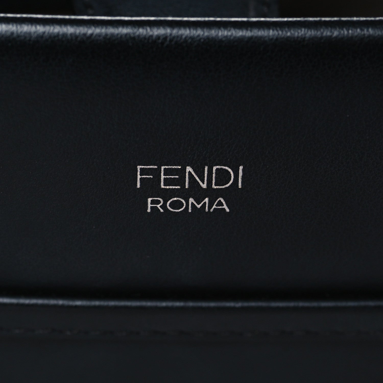 Fendi Vitello Century Opaco F is Fendi Small Runaway Satchel Black 5 of 9