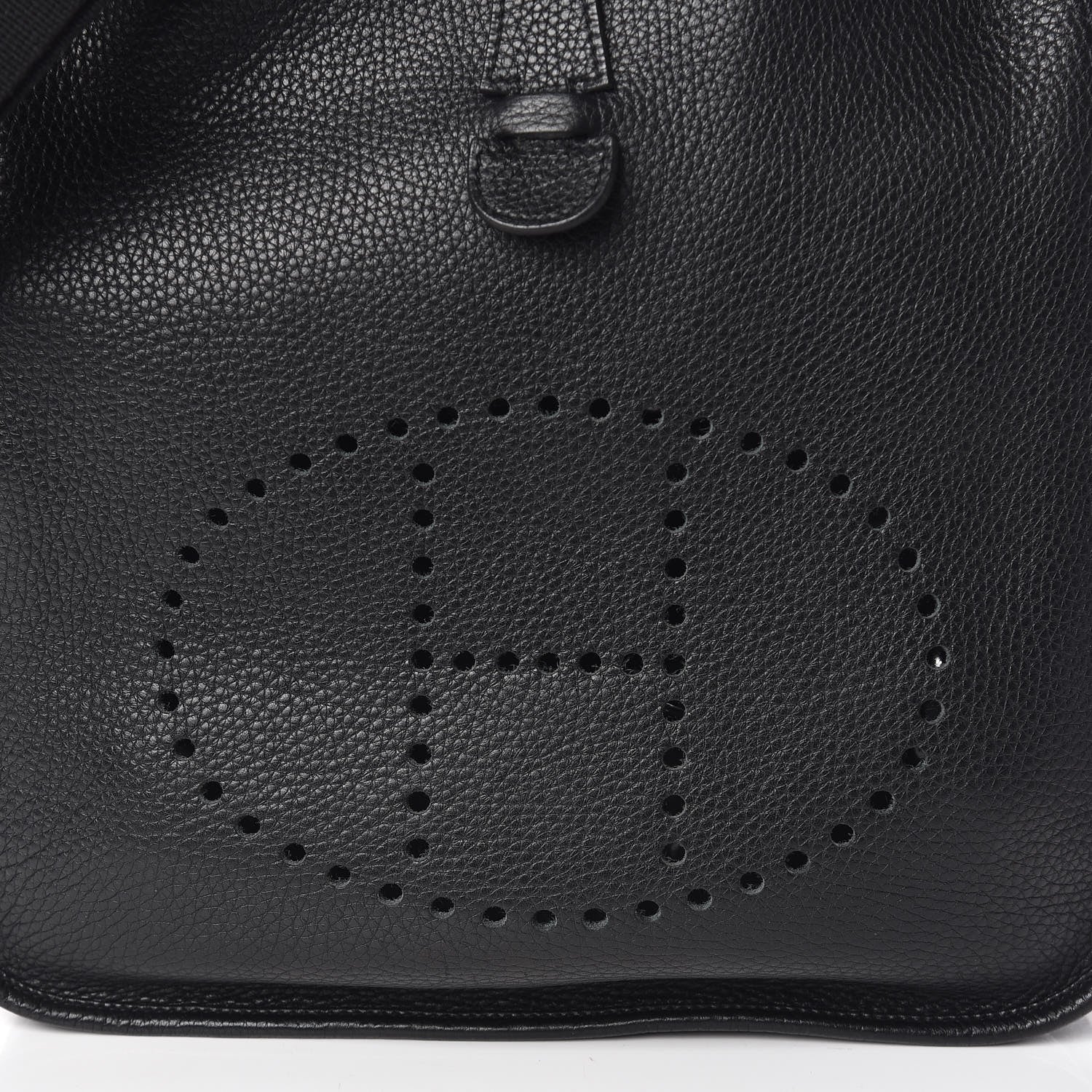 Hermes Taurillon Clemence Evelyne III GM Black 8 of 12