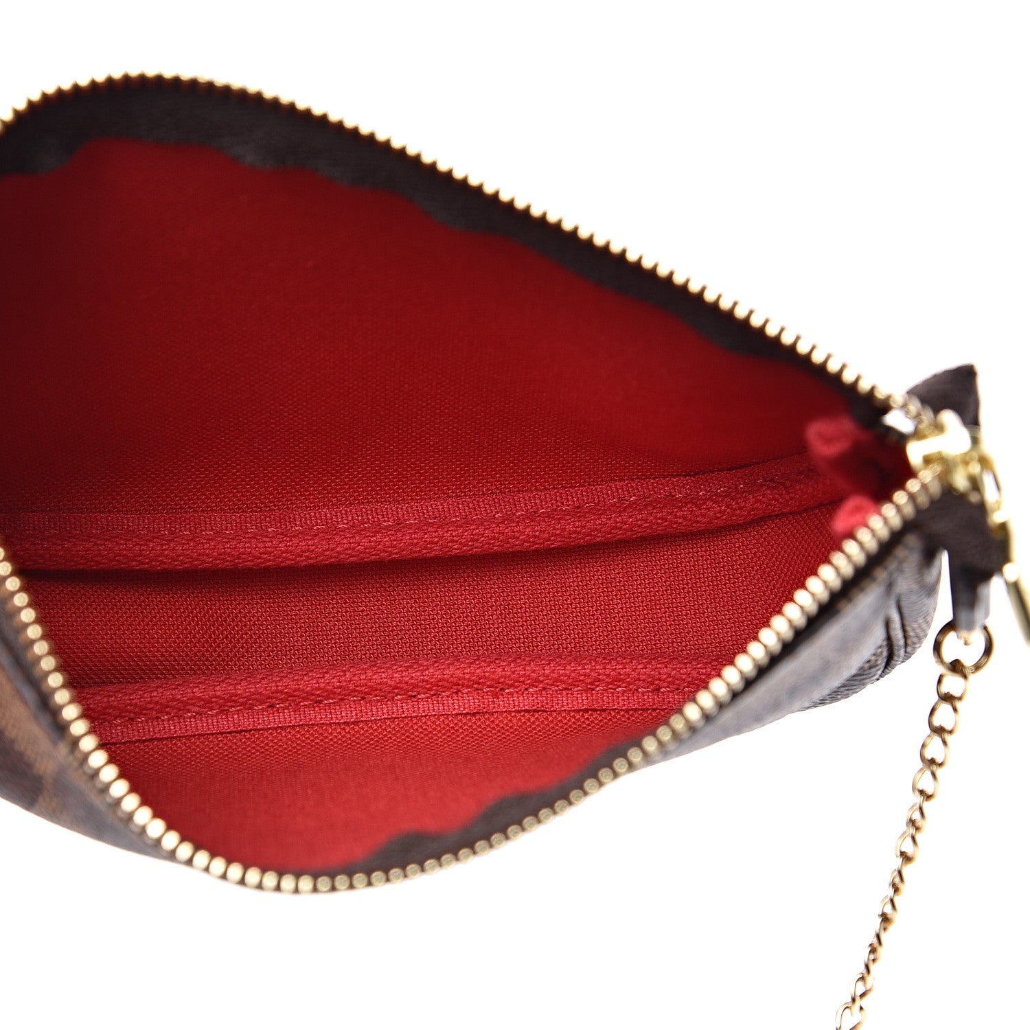 Louis Vuitton Damier Ebene Mini Pochette Accessories 4 of 7