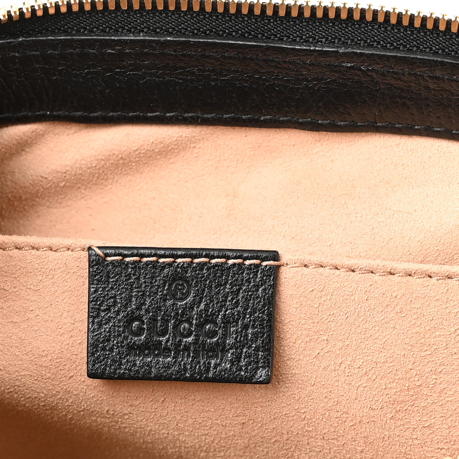 Gucci Textured Calfskin Web Small Ophidia Tote Bag Black 6 of 13