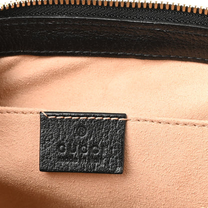 Gucci Textured Calfskin Web Small Ophidia Tote Bag Black 6 of 13