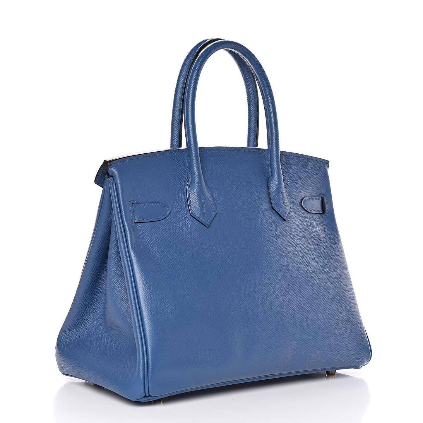 Epsom Birkin 30 Bleu