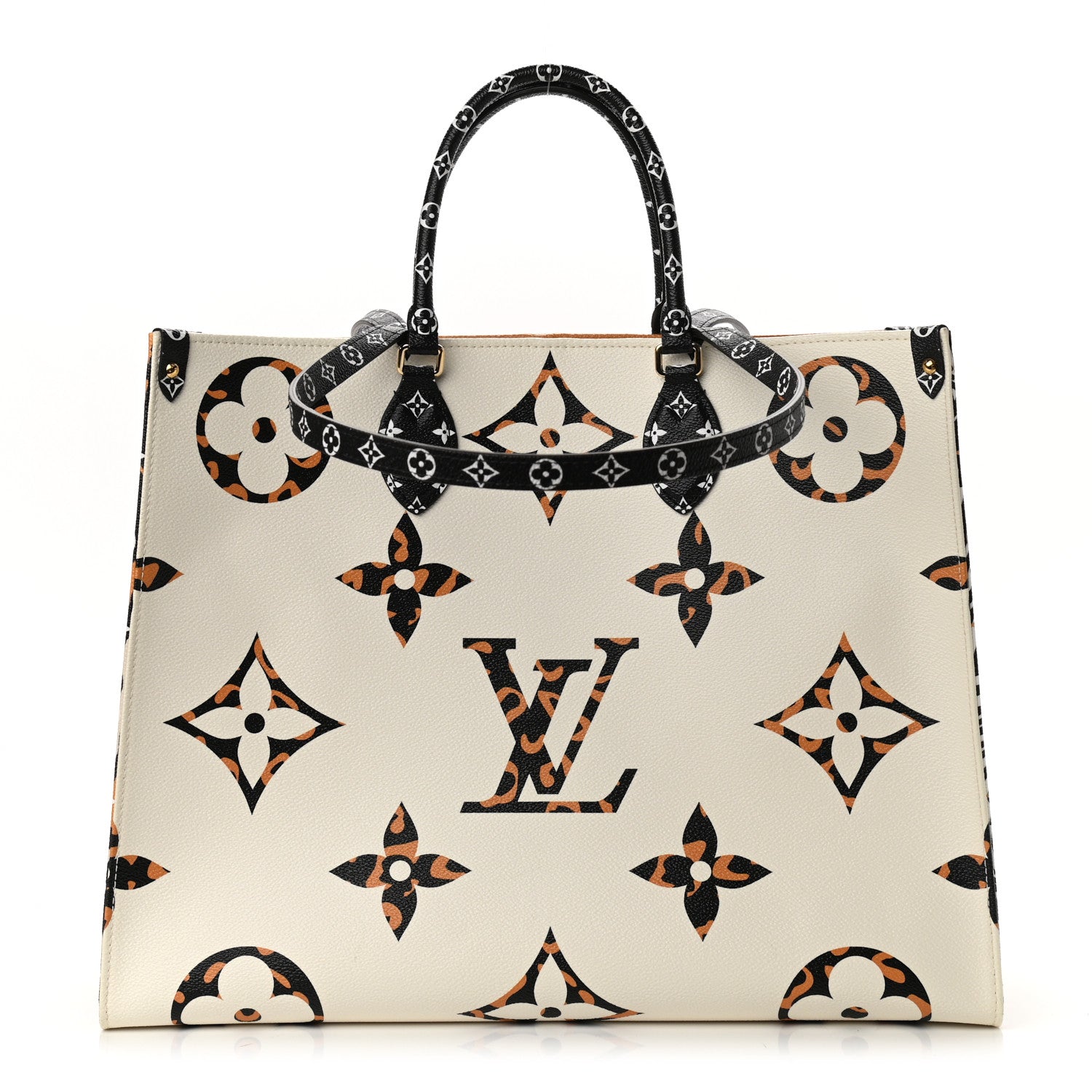 Louis Vuitton Monogram Giant Jungle Onthego GM Ivory 1 of 9
