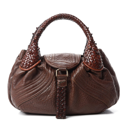 Fendi Nappa Nuvolata Small Spy Cognac 1 of 10