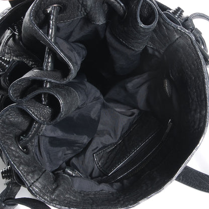 Alexander Wang Leather Diego w Matte Black Hardware Black 5 of 6