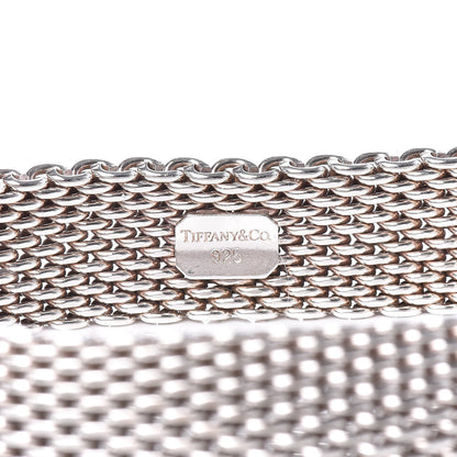 Tiffany Sterling Silver Somerset Mesh Bracelet 4 of 5