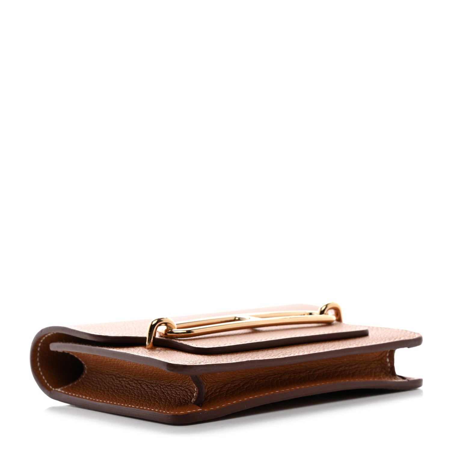 Hermes Evercolor Roulis Slim Wallet Gold 4 of 7