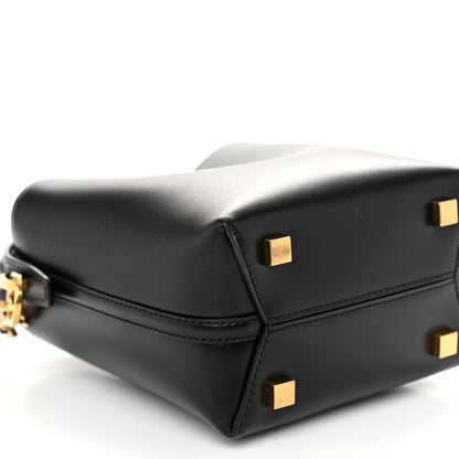 Saint Laurent Shiny Calfskin Le 37 Mini Bucket Bag Black 9 of 10
