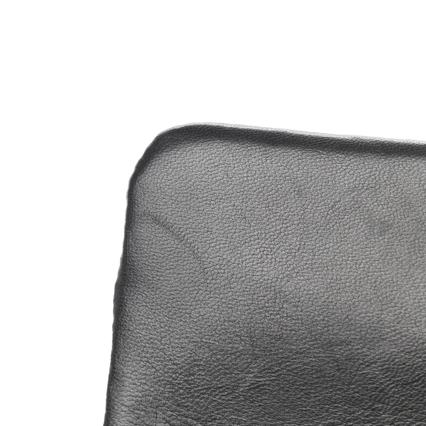 Shiny Lambskin Quilted Small Montcoco Flap Black