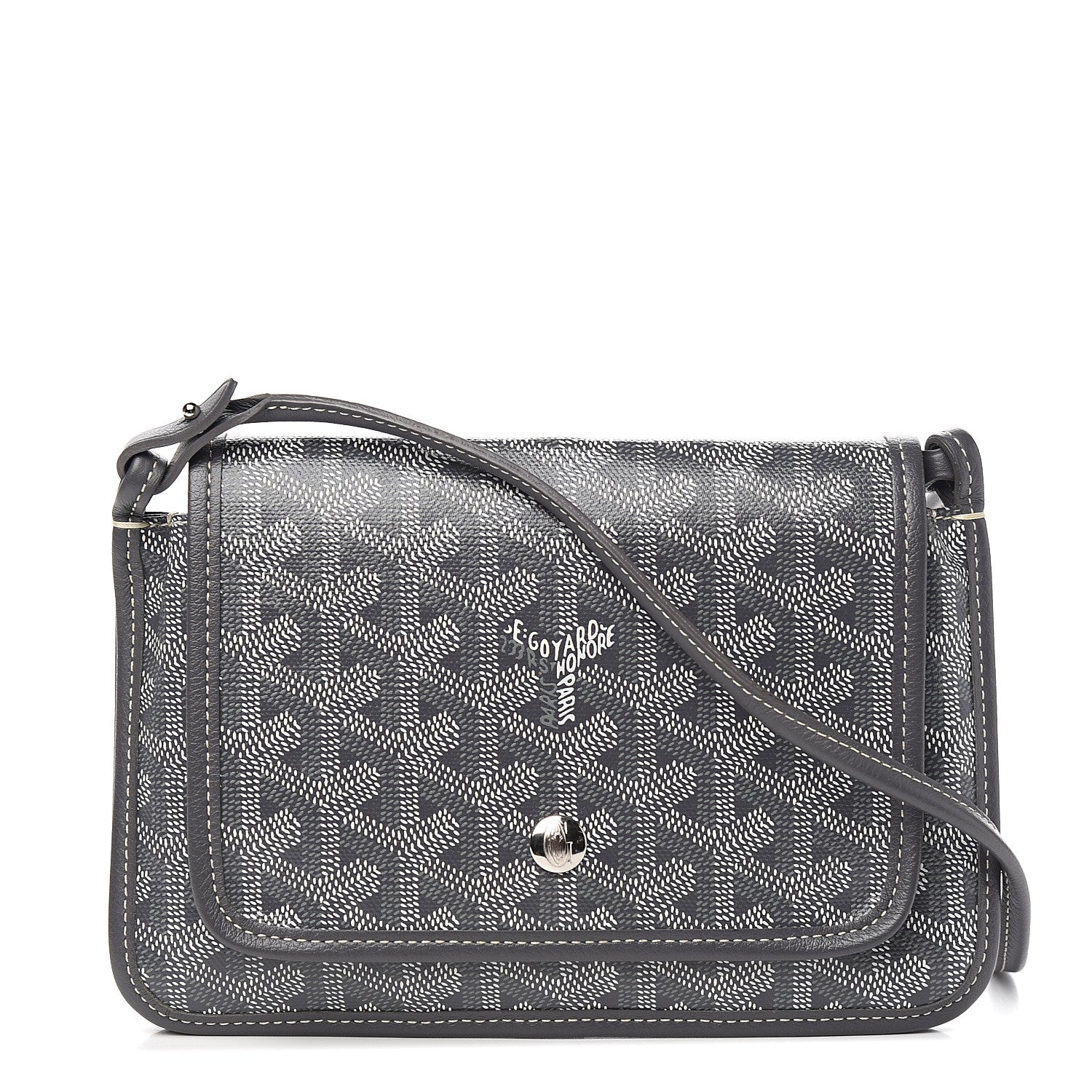 Goyard Goyardine Plumet Wallet Clutch Grey 1 of 8