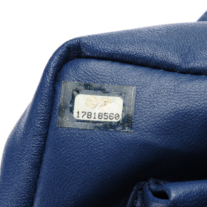 Chanel Denim Quilted Large Boy Flap Blue 9 of 9