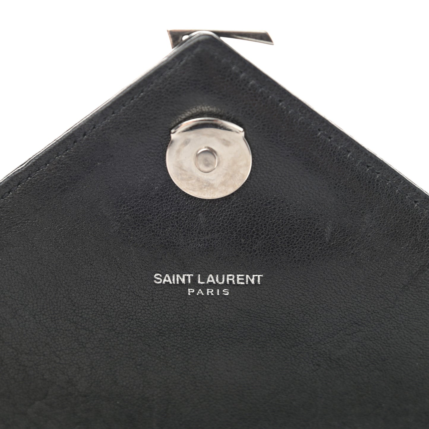 Calfskin Mixed Matelasse Triquilt Large Monogram Satchel Black