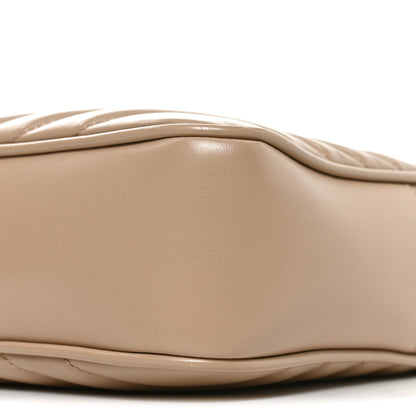 Saint Laurent Calfskin Matelasse Monogram Lou Camera Bag Dark Beige 9 of 10