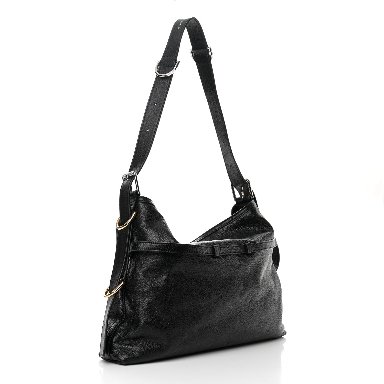 Givenchy Calfskin Medium Voyou Bag Black 3 of 12
