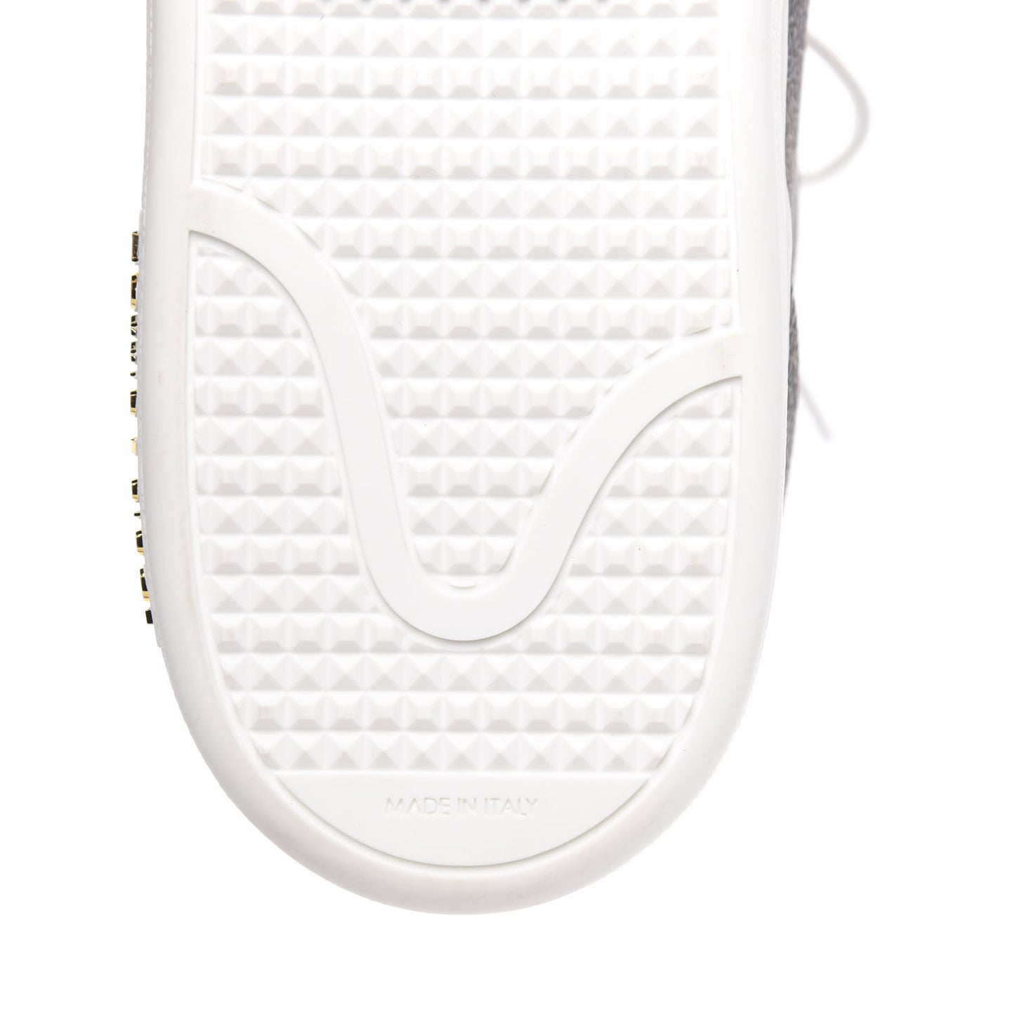 Calfskin Monogram LV Black Heart Sneakers 41 Cacao