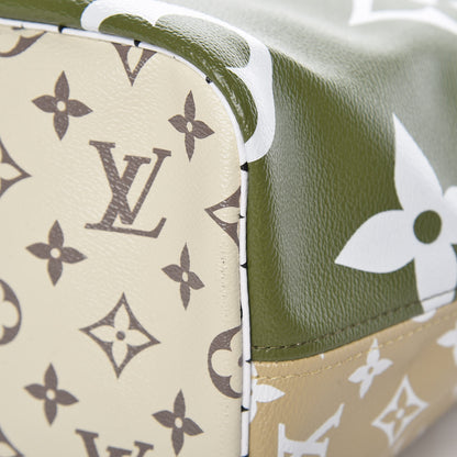 Louis Vuitton Monogram Giant Neverfull MM Kaki 10 of 10