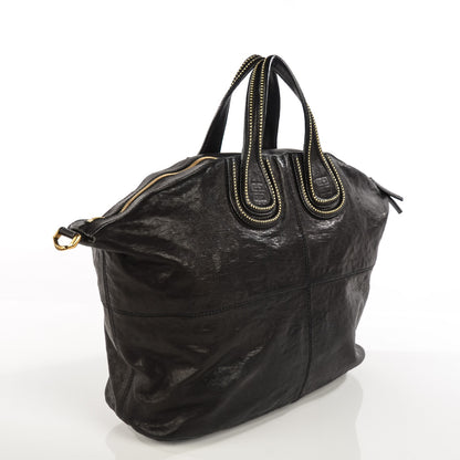 Givenchy Lambskin Studded Large Nightingale Black 3 of 9
